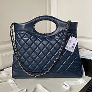 Chanel Handbag AS1010A dark blue-35x39x8cm  - 4