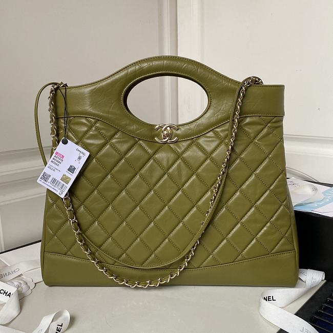 Chanel Handbag AS1010A Grass green-35x39x8cm USD 500.00  - 1