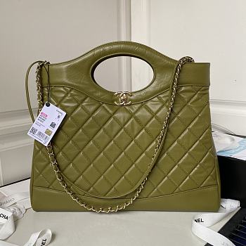 Chanel Handbag AS1010A Grass green-35x39x8cm USD 500.00 