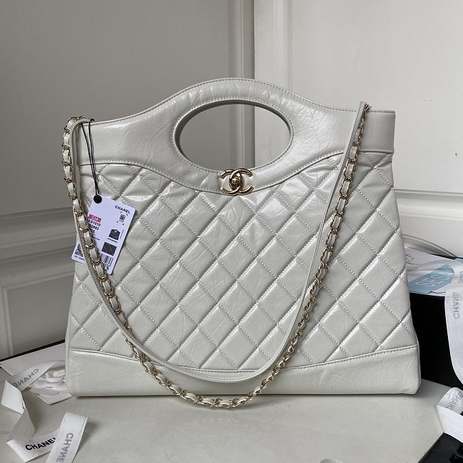 Chanel Handbag AS1010A gray-35x39x8cm - 1