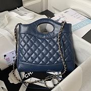 Chanel Handbag AS4133A dark blue-22x23x5.5cm - 2