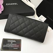 CHANEL Wallet 80286 gold lock-10.5x19x3cm - 4