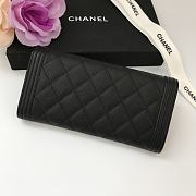 CHANEL Wallet 80286 Silver lock-10.5x19x3cm - 4