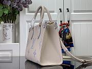 LV Onthego mini M45653 blue-25x19x11.5cm - 3