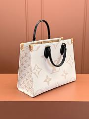 LV ONTHEGO bag white-35*27*14CM - 4