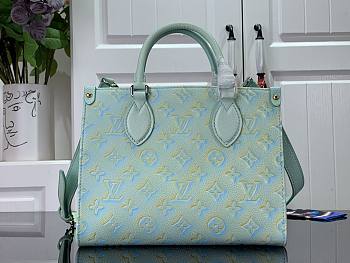 LV ONTHEGO PM M46168 green-25x19x11.5cm