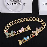 Versace gold butterfly bracelet - 4