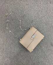 Hermès Verrou latch bag gray 17cm  - 4