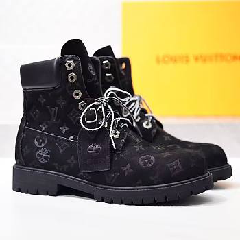 Louis Vuitton x Timberland 6-Inch Ankle Boot  Black