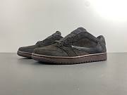 Travis Scott x Air Jordan 1 Low OG Dark mocha black velvet brown DM7866-202 - 1