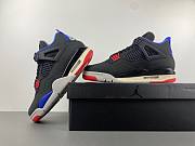 Air Jordan 4 “Rare Air” Black Blue Red FV5029-003 - 4