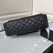 Chanel classic calfskin black bag 30CM - 4