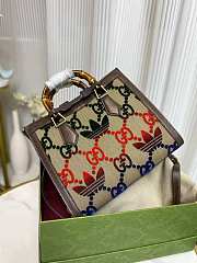 Gucci  Flocked embroidered handle 27CM - 6