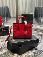  YSL red accordion bag 26CM - 1