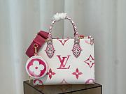 LV onthego rose red 25CM  - 1