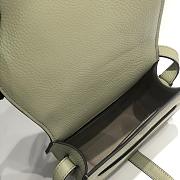 Chloé Marcie Small Saddle Bag green 22cm - 3