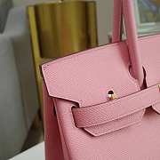  Hermès cherry blossom pink gold buckle 30cm - 4