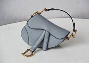 DIOR saddle bag 131214A blue-12x7.5x5cm - 1