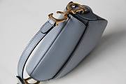 DIOR saddle bag 131214A blue-12x7.5x5cm - 3