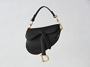 DIOR saddle bag 131214A black-12x7.5x5cm - 1