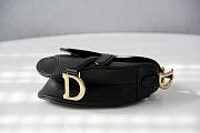 DIOR saddle bag 131214A black-12x7.5x5cm - 5