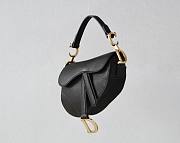 DIOR saddle bag 131214A black-12x7.5x5cm - 4