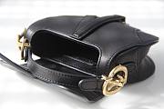 DIOR saddle bag 131214A black-12x7.5x5cm - 3