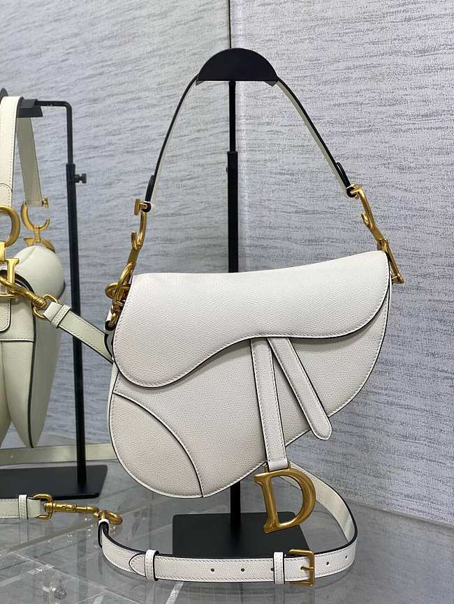 DIOR-saddle white -25cm  - 1