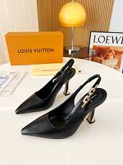 Louis Vuitton High Heel   black -01 - 1