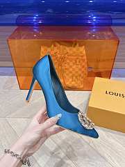 LV High heel blue-05 - 2