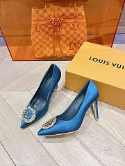 LV High heel blue-05 - 3