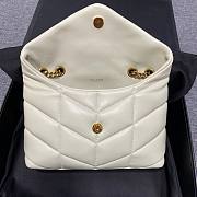 SAINT LAURENT Should bag white 759337A-23x15.5x8.5cm - 2