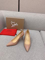  Christian Louboutin Kate pink high heels - 3