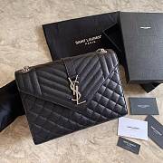 YSL  Should bag  392739 black-24x17.5x6cm - 5