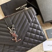 YSL  Should bag  392739 black-24x17.5x6cm - 2