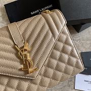 YSL Should bag 392739 light brown-24x17.5x6cm - 2