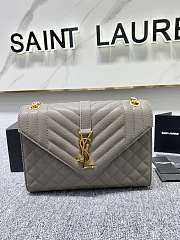 YSL Should bag 392739 grey-24x17.5x6cm - 2