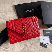 YSL Should bag 392739 red-24x17.5x6cm - 1