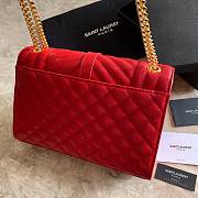 YSL Should bag 392739 red-24x17.5x6cm - 2