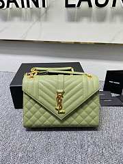 YSL Should bag 392739 green-24x17.5x6cm - 1