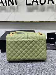 YSL Should bag 392739 green-24x17.5x6cm - 4