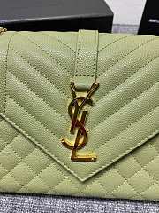 YSL Should bag 392739 green-24x17.5x6cm - 2