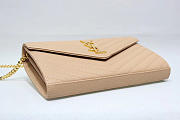 YSL Shoulder bag 377828K light brown-22.5x14x4cm - 4