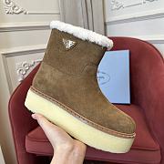 Prada snow boots brown - 4