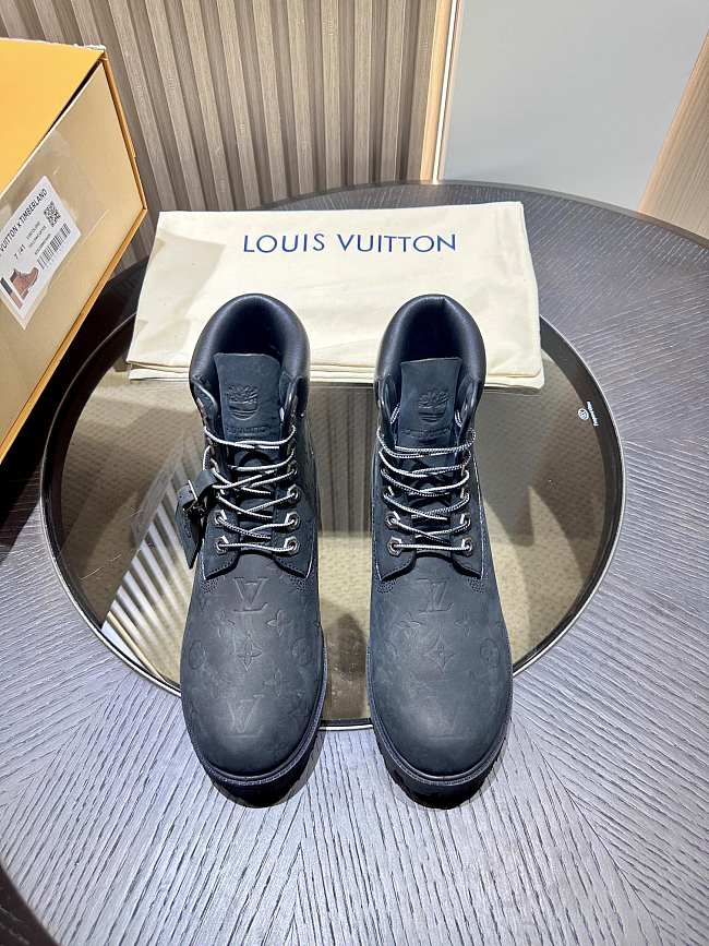 Louis Vuitton martin boots black-02 - 1