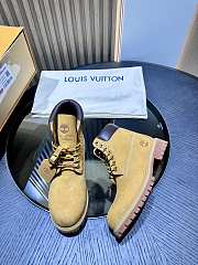 Louis Vuitton martin boots ginger yellow-02 - 5