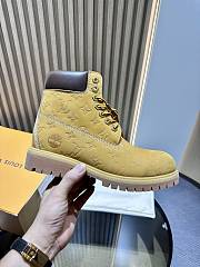 Louis Vuitton martin boots ginger yellow-02 - 4