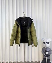 The north face 1996 Army green down jacket - 4