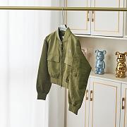 The north face army green jacket - 5