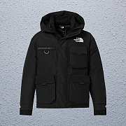 The north face black short arctic down jacket - 1